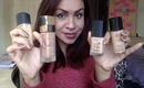 Top High End & Drugstore Foundations Review