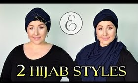 TURBAN/HIJAB TUTORIAL / DOUA MODURI IN CARE ITI  POTI ARANJA ESARFA