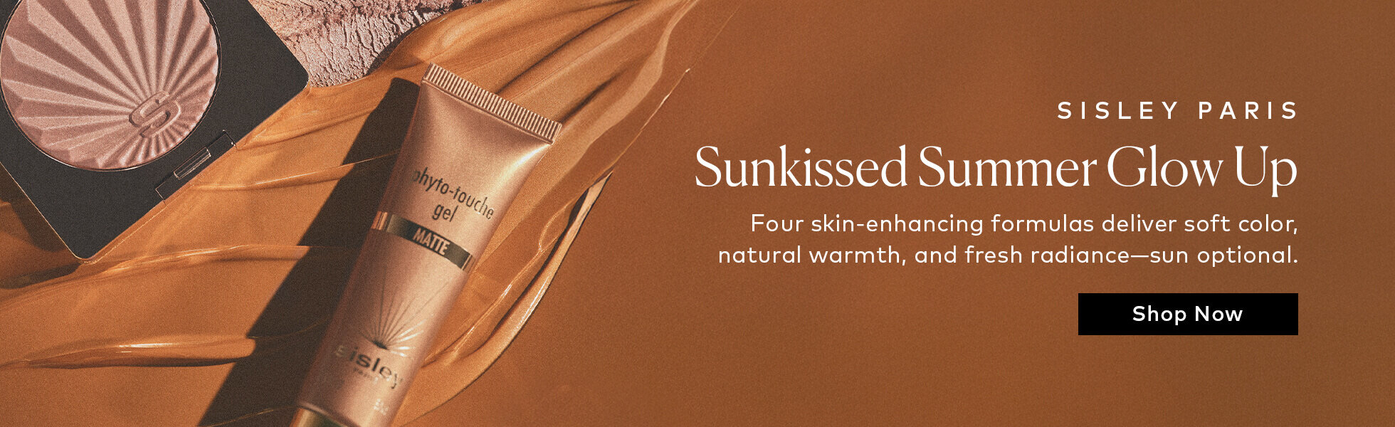 Four silky, skin-enhancing formulas deliver sheer color, natural-looking warmth, and light-catching radiance. Shop the Sisley Paris L'Orchidée & Phyto-Touche Collections on Beautylish.com