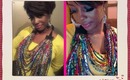 Review on strand hand embellished necklace by Christy brown from Ghana