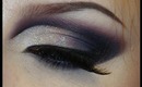 Sultry sexy dramatic cut crease makeup look / Bridezilla make-up tutorial / Gothic dark