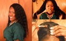 Exotic Hair LA Virgin Malaysian Curly Closure Wig Install - How I Define My Curly Malaysian Hair