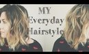My Everyday Hairstyle - Beach Wave - Lauren Conrad Inspired - Medium Short Hair