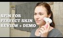 SPIN FOR PERFECT SKIN REVIEW + DEMO