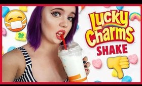 Lucky Charm Milkshake from Burger King | Taste Test & Review