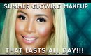 How to Keep Your Makeup ON in the Hot Summer Months Tutorial | mathias4makeup