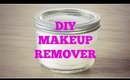 DIY MAKEUP REMOVER TUTORIAL