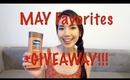 MAY 2013 Favorites + GIVEAWAY!!!!