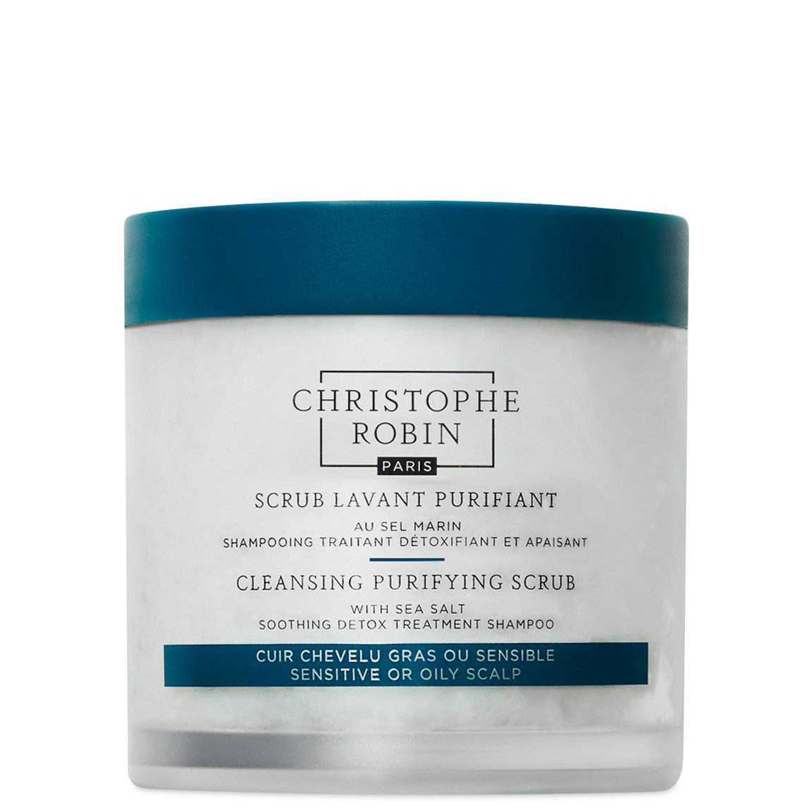 Christophe Robin Cleansing Purifying Scrub with Sea Salt 250 ml alternative view 1 - product swatch.