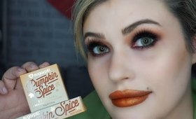 Sugarpill Pumpkin Spice Duo Halo Eye! Rock Pumpkin Spice Latte on Your Face Makeup Tutorial