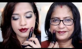 Nykaa So Matte Winter Lipstick Swatches | Debasree Banerjee