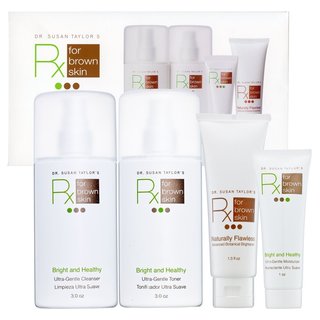 Rx for Brown Skin Bright and Healthy Regimen Set