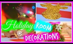 DIY Holiday Room Decor: Easy & Cheap | Christmas 2014