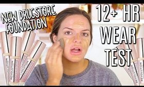 SERIOUSLY.. YOU'RE GOING TO WANT THIS DRUGSTORE FOUNDATION / 12 HR WEAR TEST REVIEW | Casey Holmes
