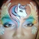 Pegasus face paint