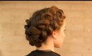 Double Dutch Braid Upstyle in Minutes