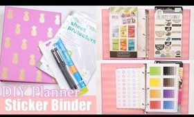 DIY Sticker Planner Organizer | #planwithFBTB