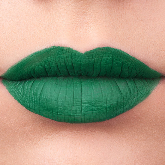 green liquid lipstick