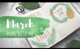 MARCH 2018 PLAN WITH ME | BULLET JOURNAL SERIES