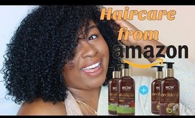 Curly Hair Products from Amazon!?!?! | Natural 3c Hair Reveiw