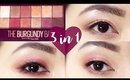3 Eye Makeup Tutorial with Maybelline The Burgundy Bar Eyeshadow Palette