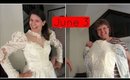 TRYING ON WEDDING DRESSES | Tewsummer - June 3