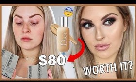 $80 DIOR BACKSTAGE FOUNDATION 💰 First Impression & Wear Test