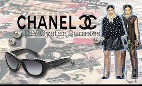 ‪♔‬ Fashion DIY: Chanel Inspired "Oyster" Sunglasses‪ ♔‬