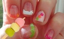 Mochi Nails 🍡 Collaboration with Madjennsy Nail Arts "Japanese Sweets"