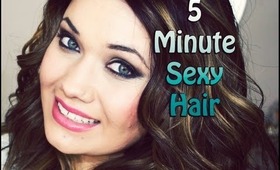 5 Minute Sexy Summer Hair