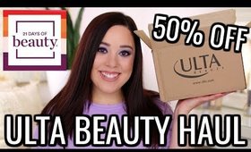 ULTA HAUL SPRING 2019! WHAT I BOUGHT FROM ULTA’S 21 DAYS OF BEAUTY