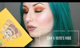 JUVIA'S PLACE THE NUBIAN 2 - DAY 1: 1970'S VIBE | 1 PALETTE FOR A WEEK