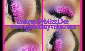 LHHATL Joseline Hernandez Glittery Pink Inspired Makeup Tutorial