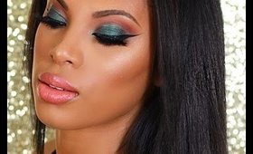 Emerald Green For Spring Makeup Look