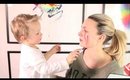 Harry gives Mummy a Make over