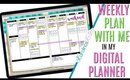 Setting up Weekly Digital Plan With Me March 23 to March 29 PROCESS, Plan With Me Process Video