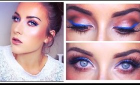 Electric Blue Winged Liner ♡