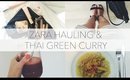 Zara Hauling & Thai Green Curry | #JessicaVlogsJuly