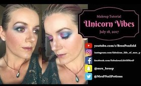 Unicorn Vibes | Talk Through Makeup Tutorial | NYX & Clionadh Cosmetics | Fabulous Life of Mrs. P