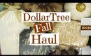 Dollar Tree Fall Haul | Decor Ideas | 2019 | DivaDollFlawless