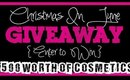 HUGE BEAUTY GIVEAWAY $500+ in Prizes from Inglot, MAC, Bdellium Tools + MORE!
