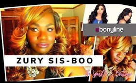 Wig Wednesday| New Zury Sis Sassy Lively Spirit Lace Part Wig| Boo ft. Ebonyline.com