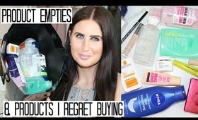 Product Empties & Products I Regret Buying | No 13