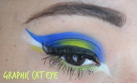 Graphic Cat Eye using Electric Palette
