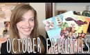 October Favorites | Baking, Comic Books & Beauty Bits