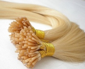 Top quality I-Tip Hair Extensions for Micro Link or Cold Fusion Hair Extension method.  