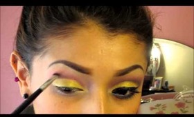 A bright color inspired look from REDLIPSADICTEDMAKEUP by ME :)