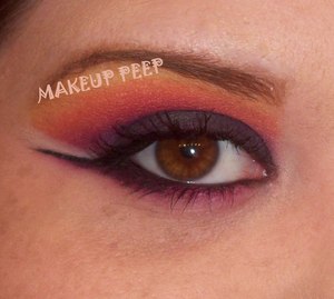Watched Petrilude's Waikiki Sunset tutorial and was inspired.  I used UDPP as a base, NYX Jumbo Pencil in Milk and Coastal Scents 88 Matte Palette.  Follow my blog at http://makeuppeep.blogspot.com/ for reviews and all things beauty. 