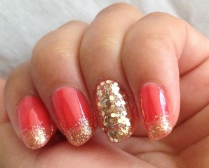 My NYE nails 2012