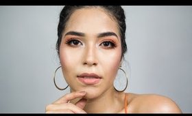 ROSTRO SIN BRILLO con Clinique + Peachy Makeup Look